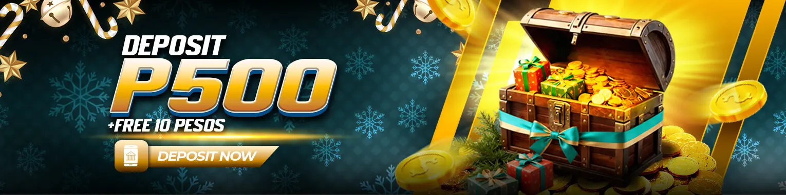 FREE 10 + FOR EVERY P500 DEPOSIT