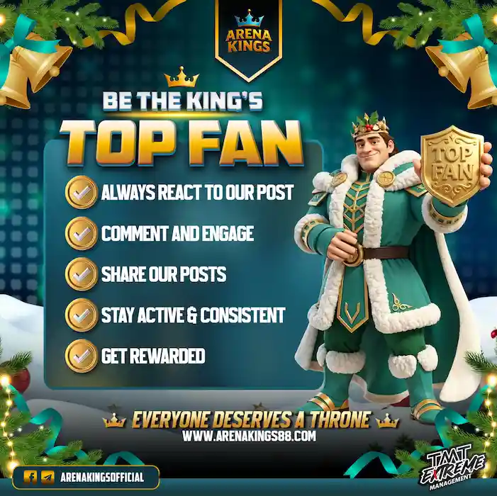 Be The King's Top Fan at Arena Kings - How To Register
