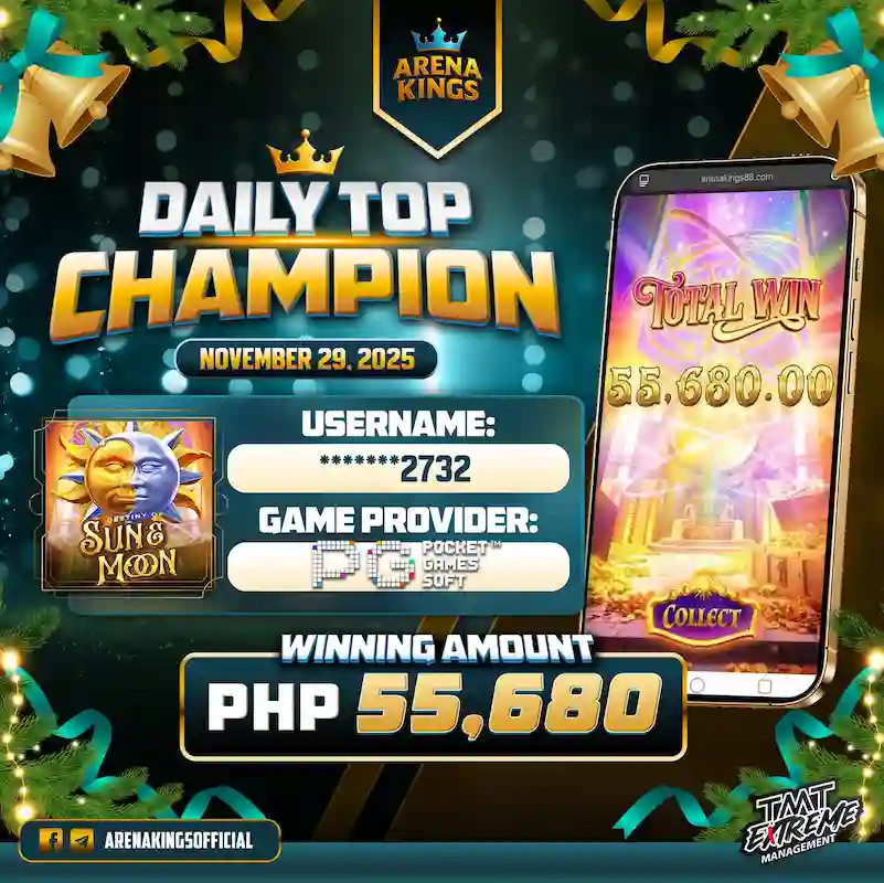 Winning Amout PHP 55,680! Paldo ka dito sa Arena Kings! Become one of the Daily Top Champion - Guidelines Relating To Forget Password